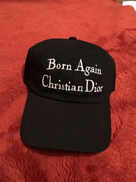 born again christian dior hat|Born Again Christian Dior Trucker Snapback .